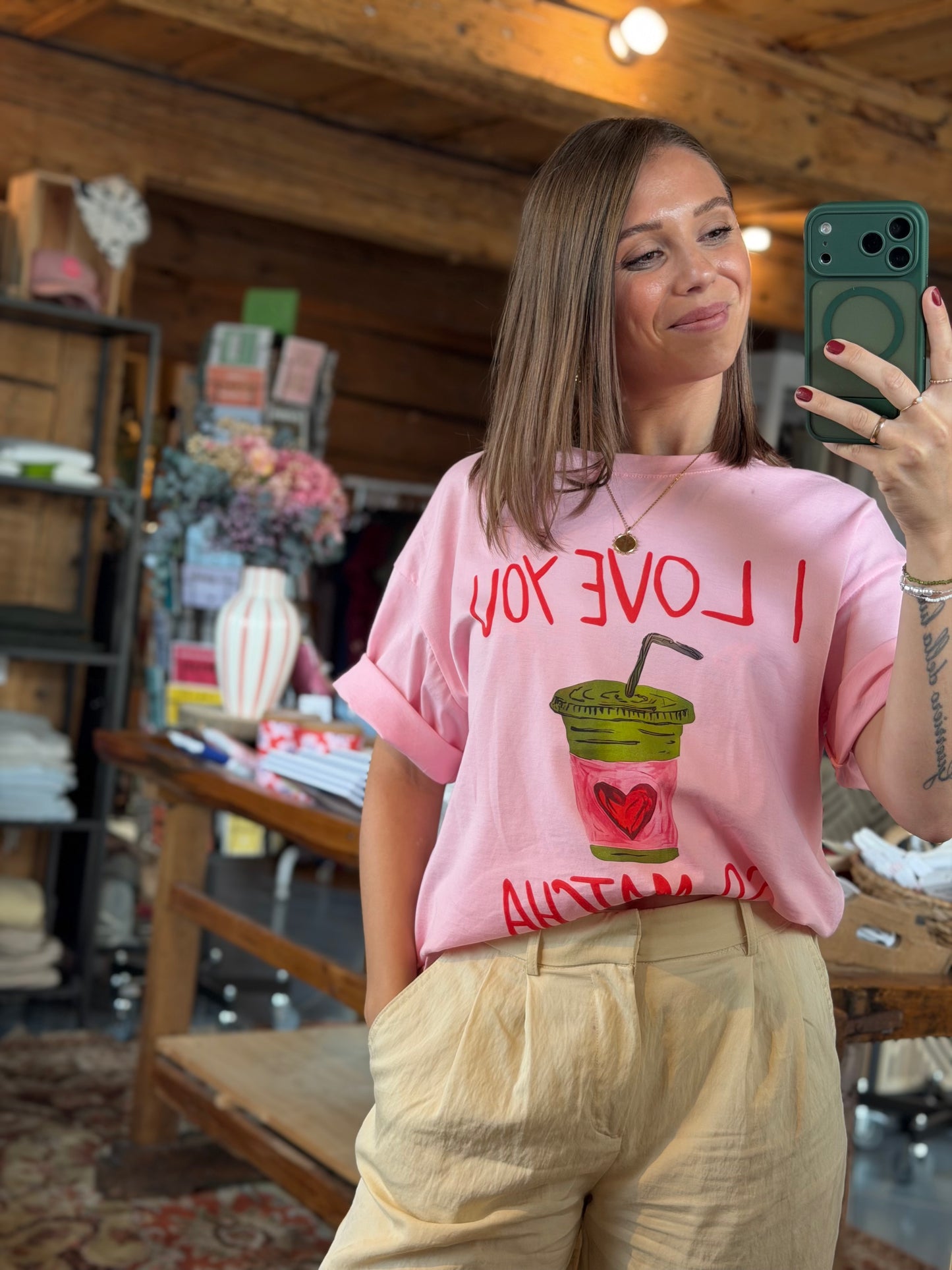 I love you so Matcha Shirt