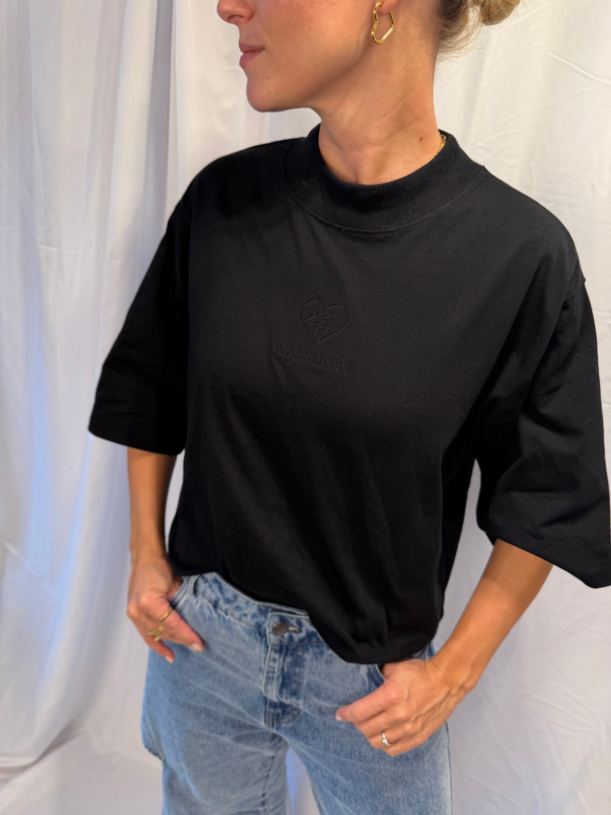 Waldliebe Women Shirt – Black