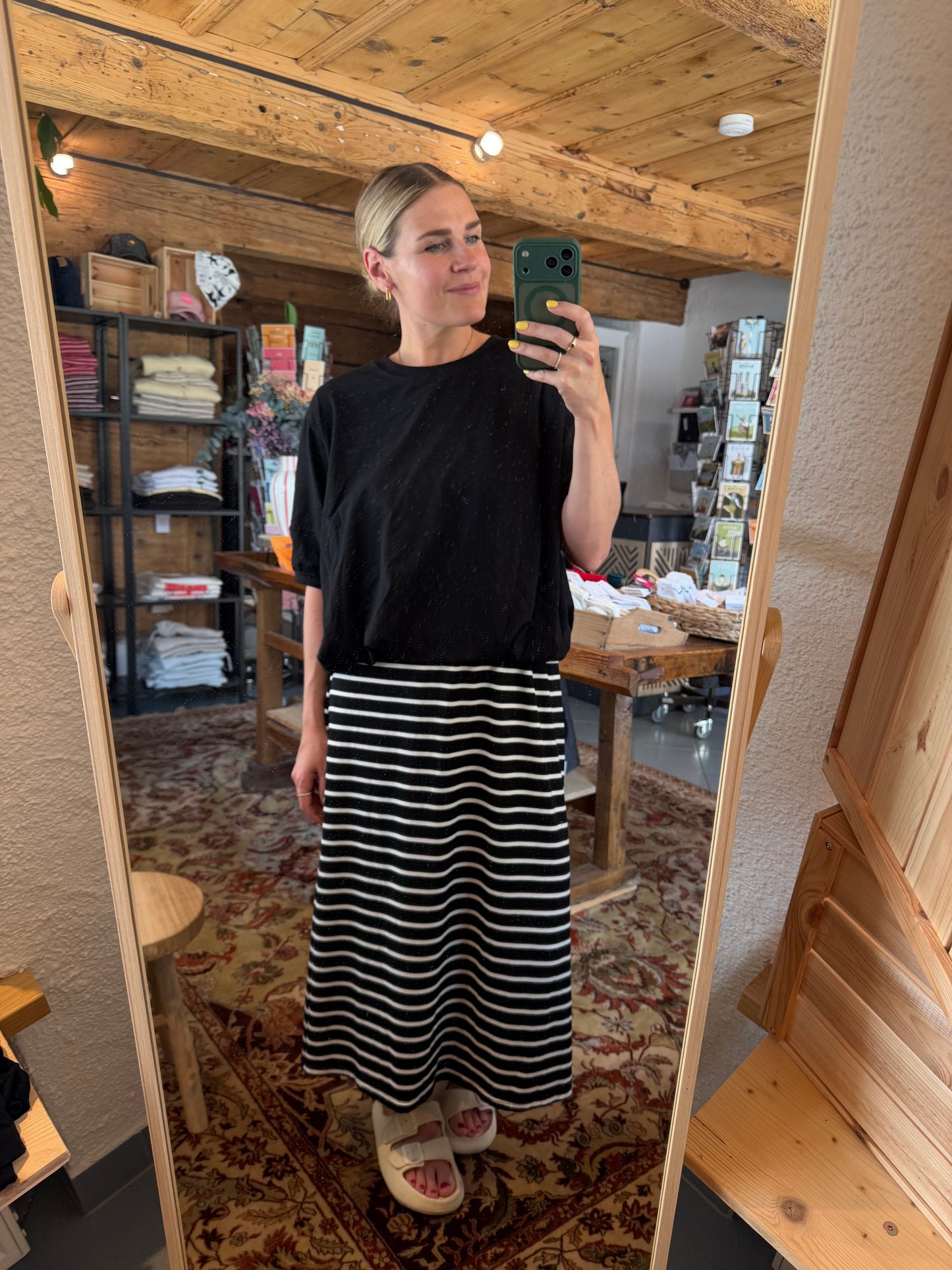 Puffy Baumwollshirt