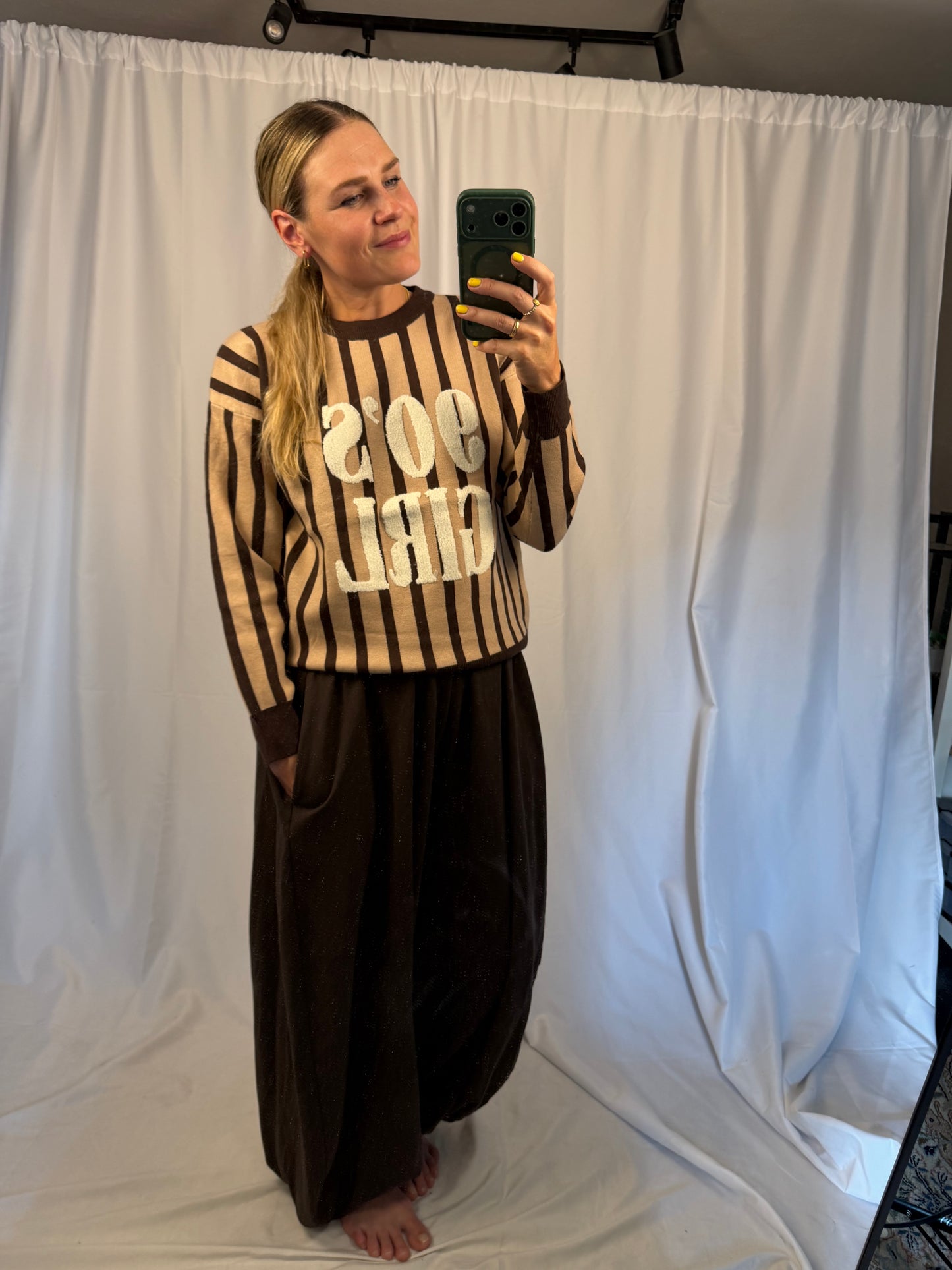90’s Girl Strickpullover