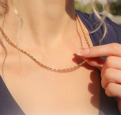 Ovale Gliederkette