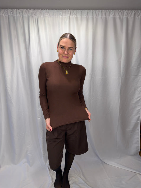 Stehkragen Longsleeve