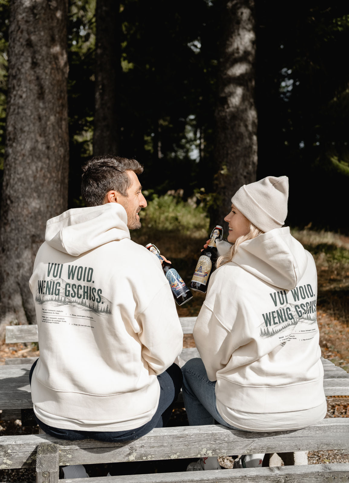 Woidlogo Unisex Hoodie - Natural