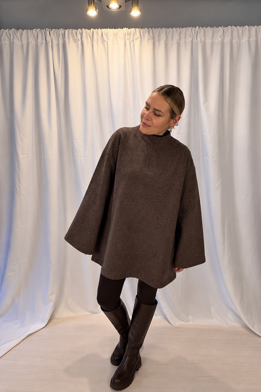 Oversize Longpullover