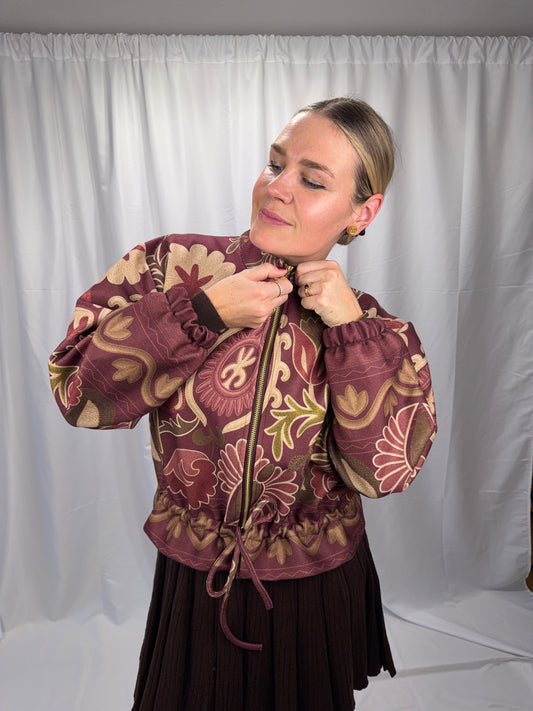 Paisley Blouson