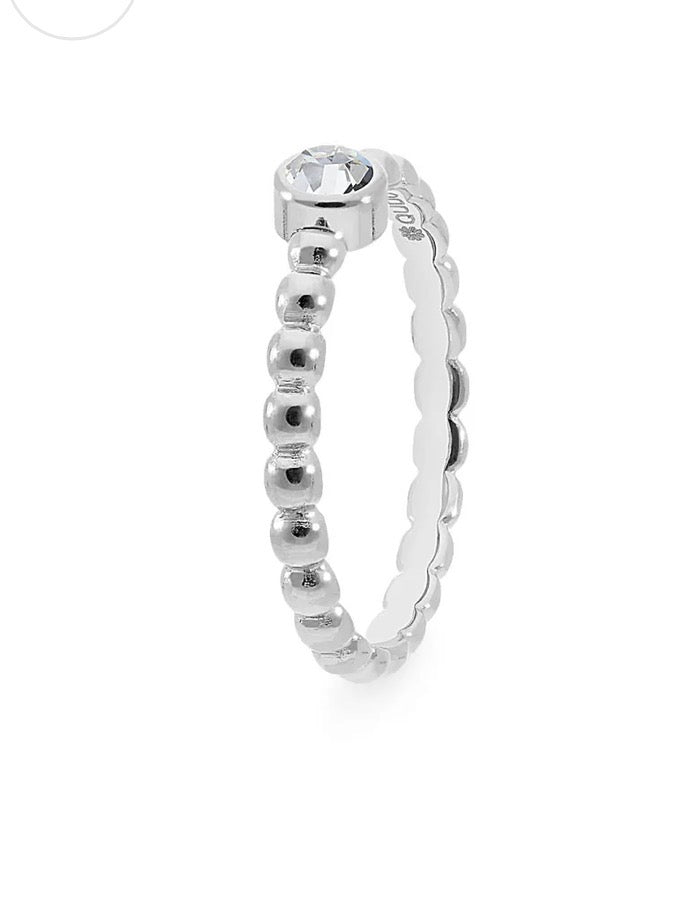Vorsteckring Liora Silber