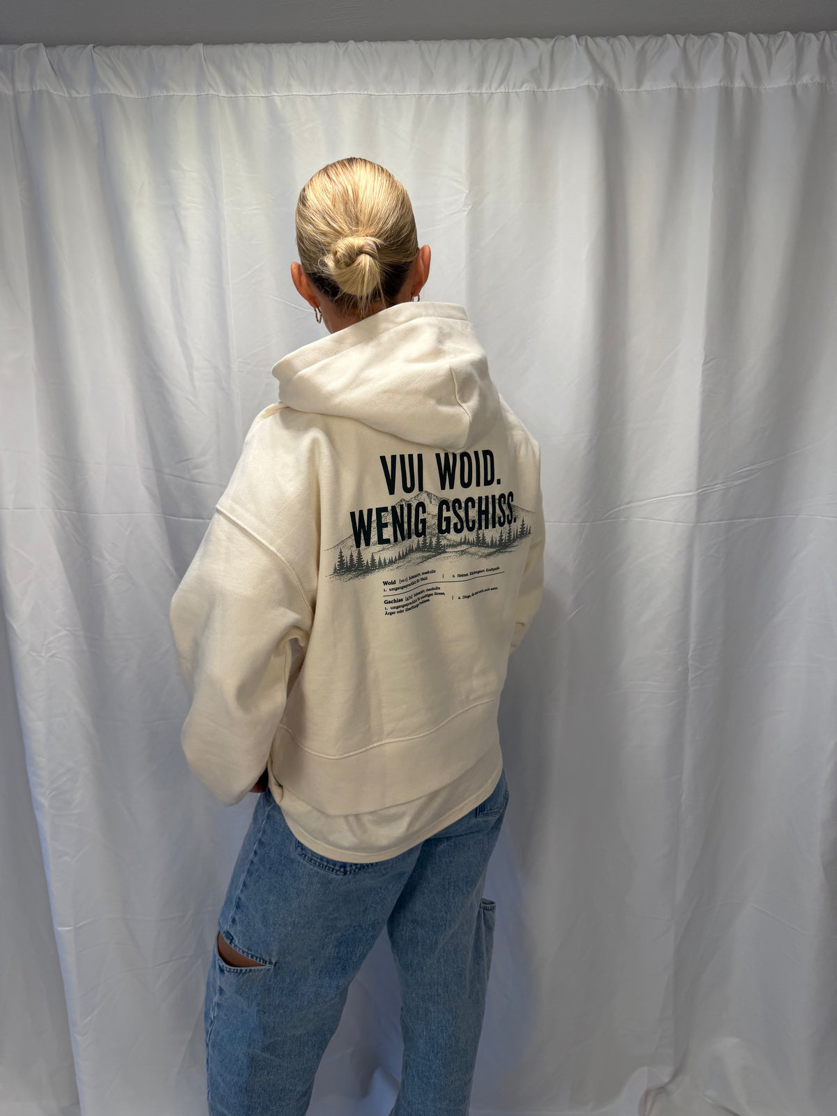 Woidlogo Unisex Hoodie - Natural