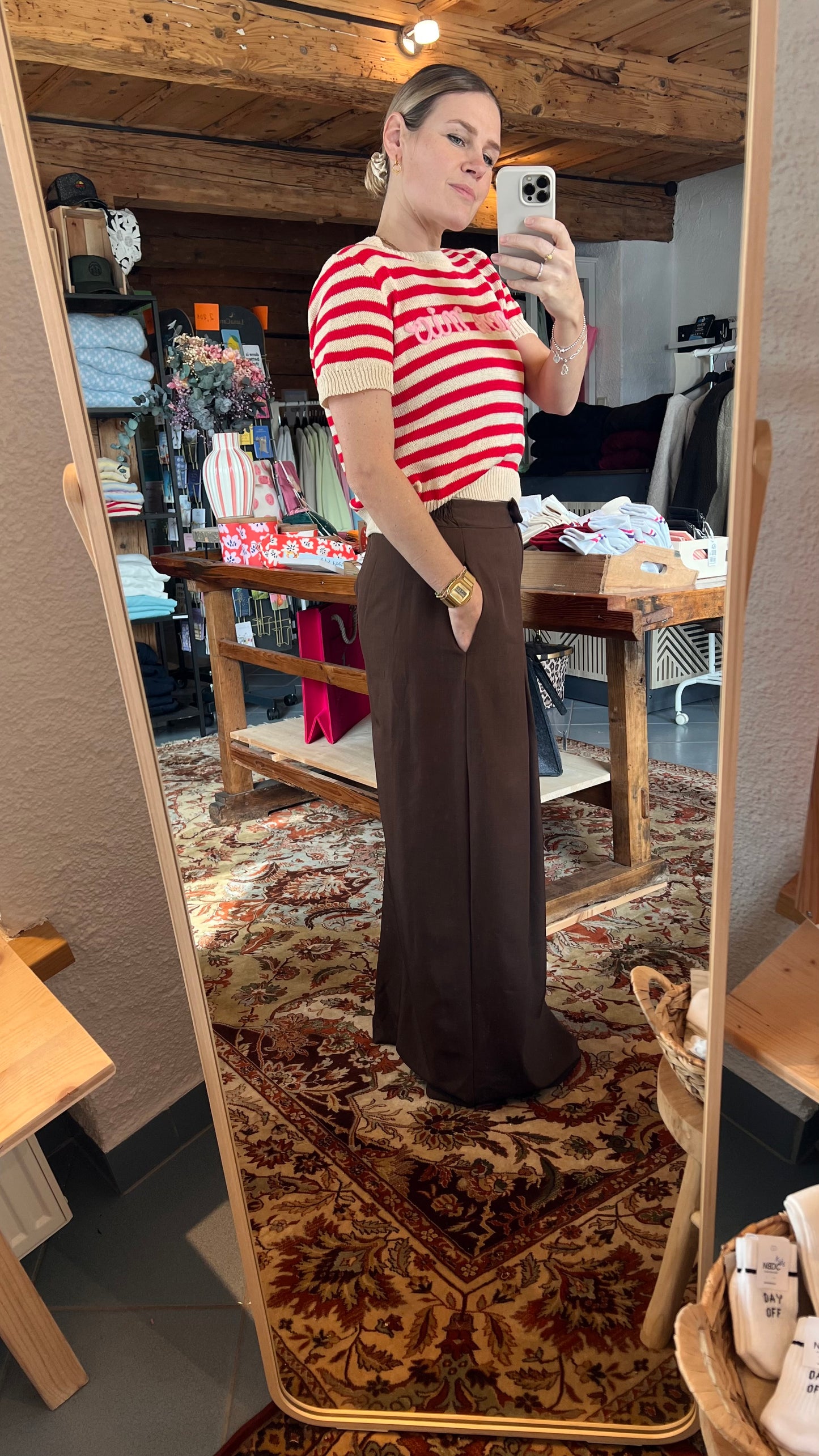 Wide leg Hose