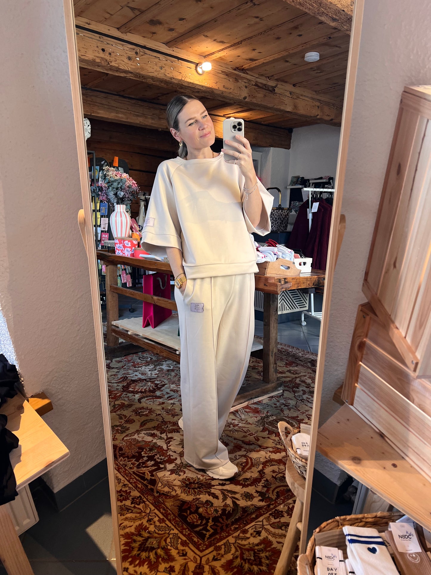 Jogger-Set mit 3/4-Arm – Made in Italy