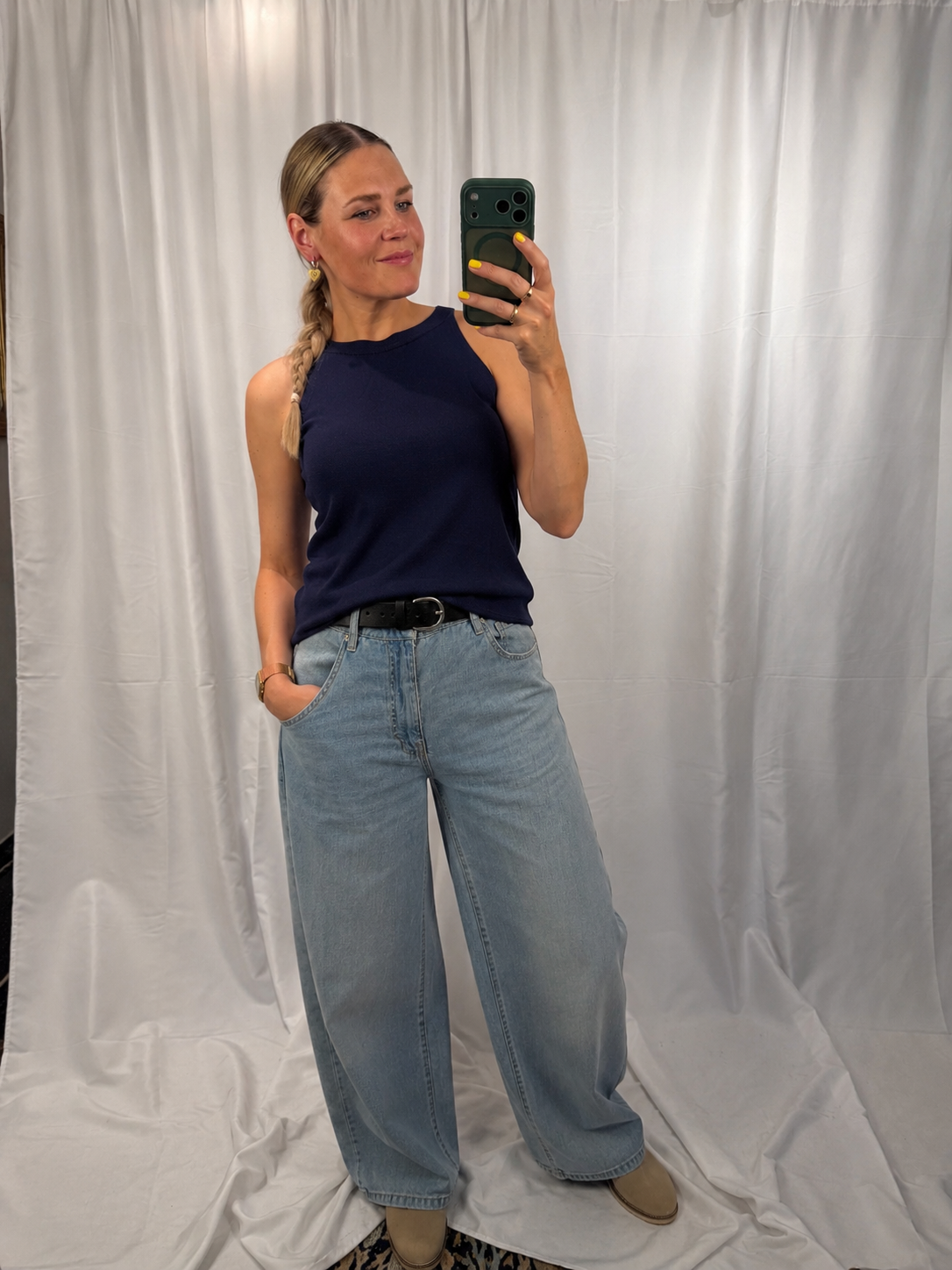 High Neck Top