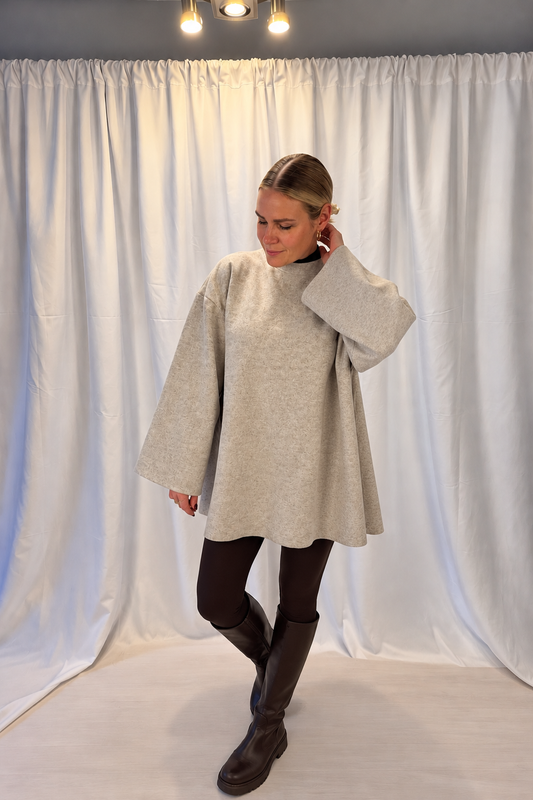 Oversize Longpullover
