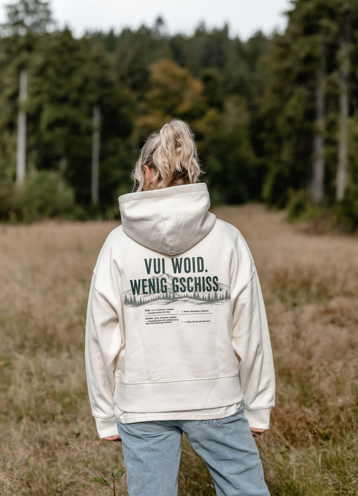 Woidlogo Unisex Hoodie - Natural