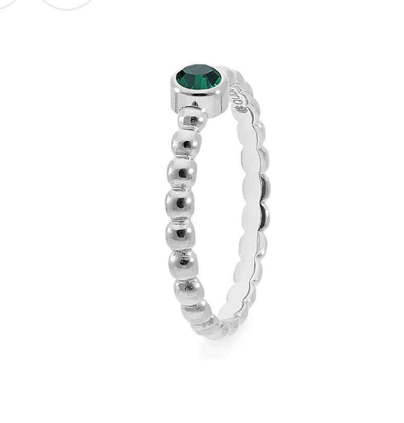 Vorsteckring Liora Silber
