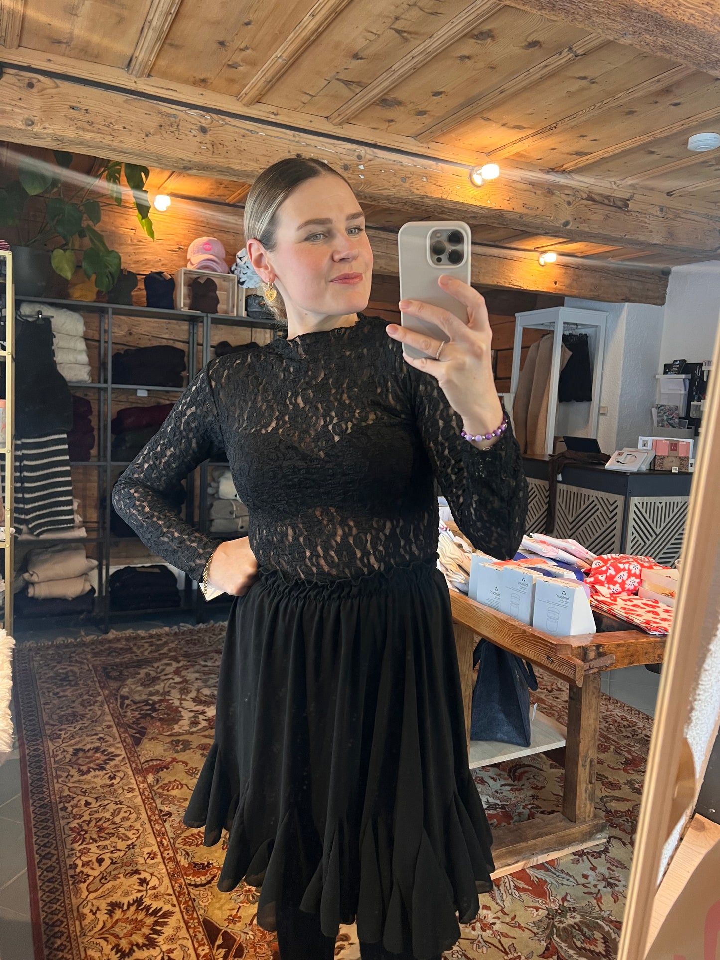 Mesh Lace Top