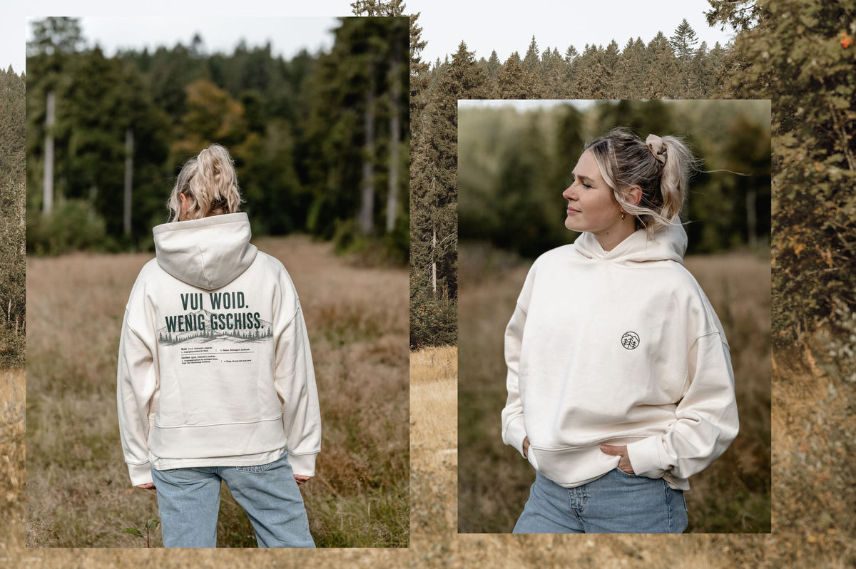 Woidlogo Unisex Hoodie - Natural