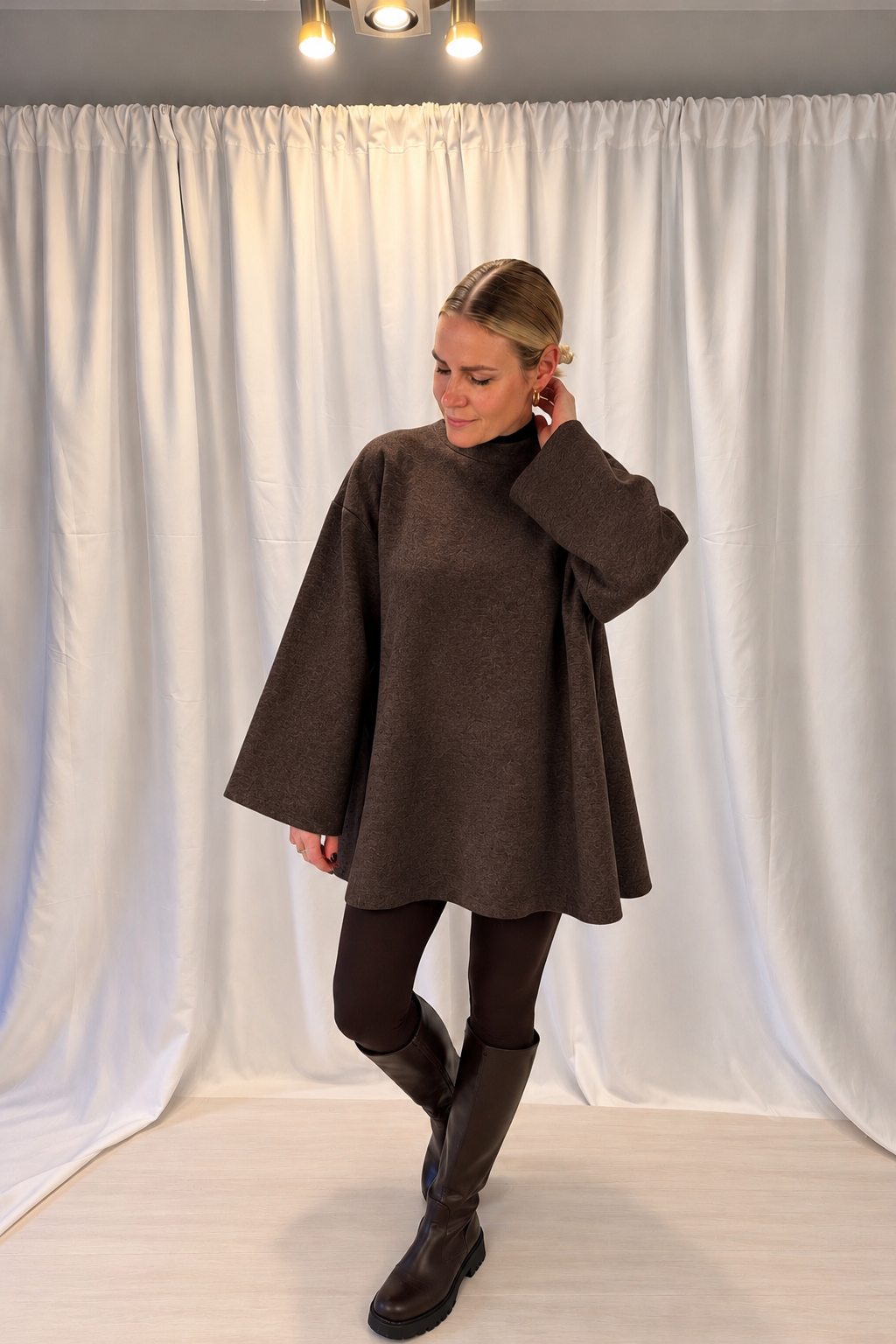 Oversize Longpullover