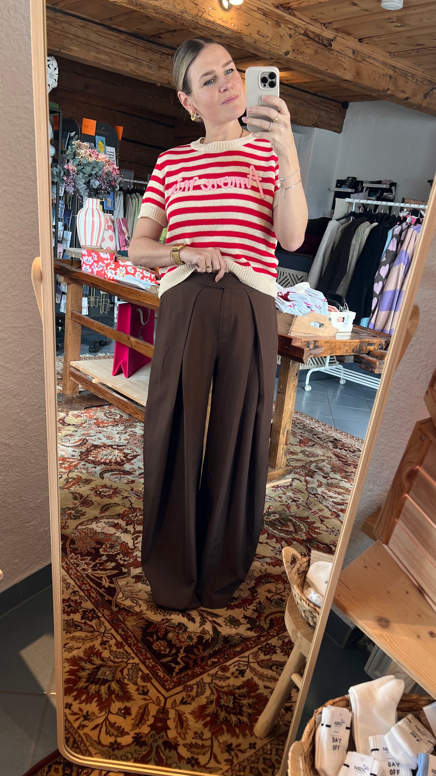 Wide leg Hose