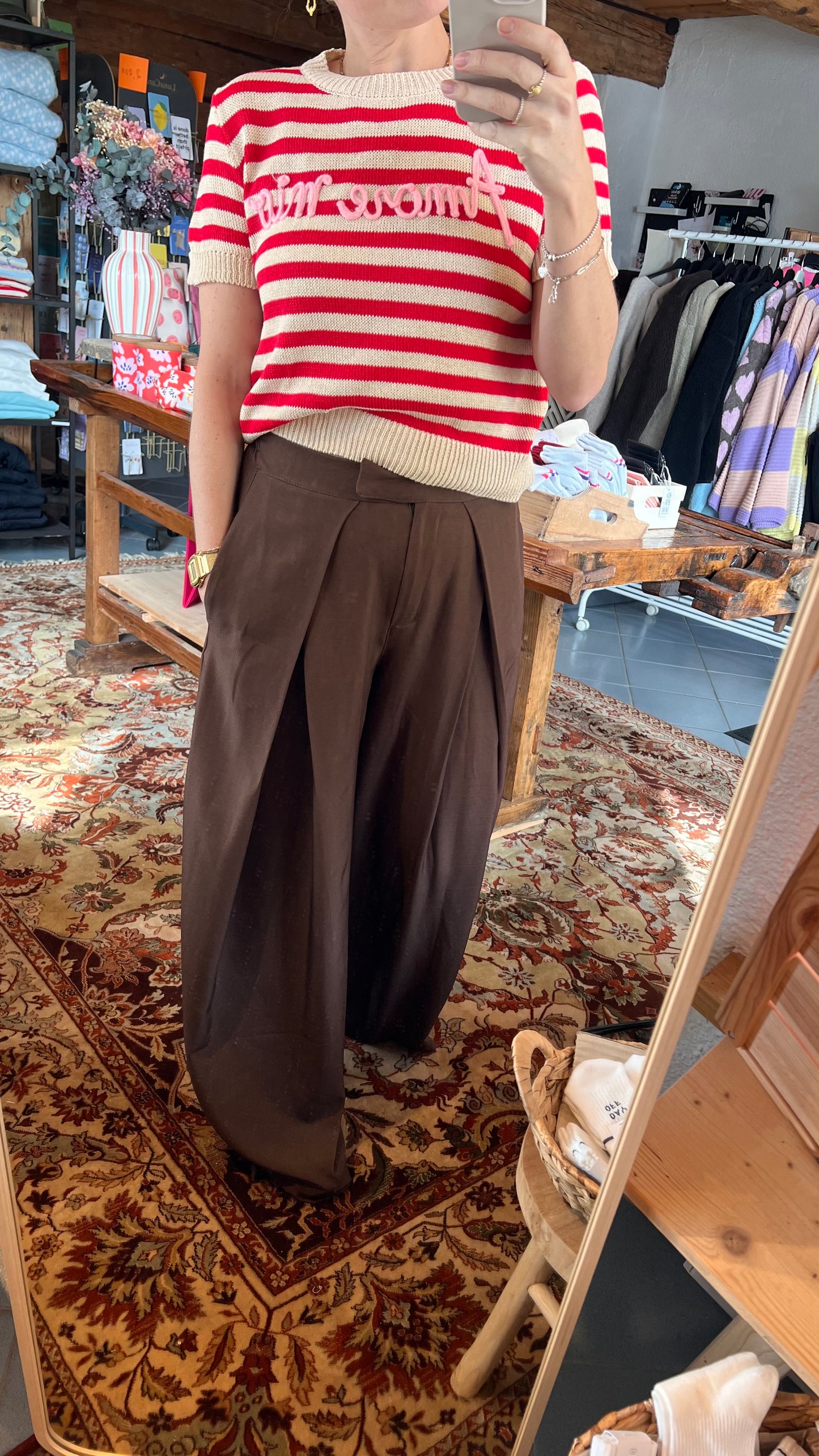 Wide leg Hose