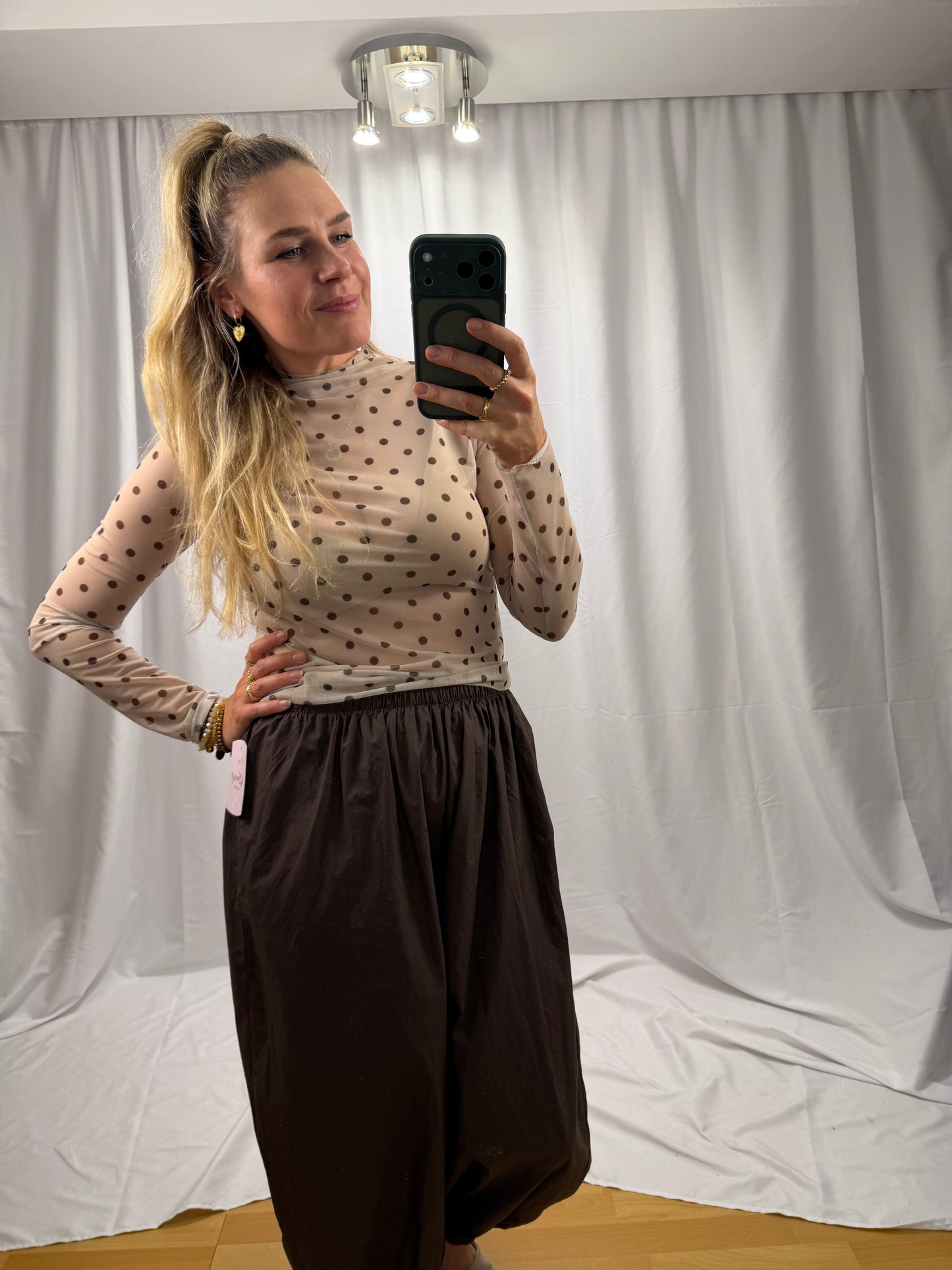 Polka Dot Mesh