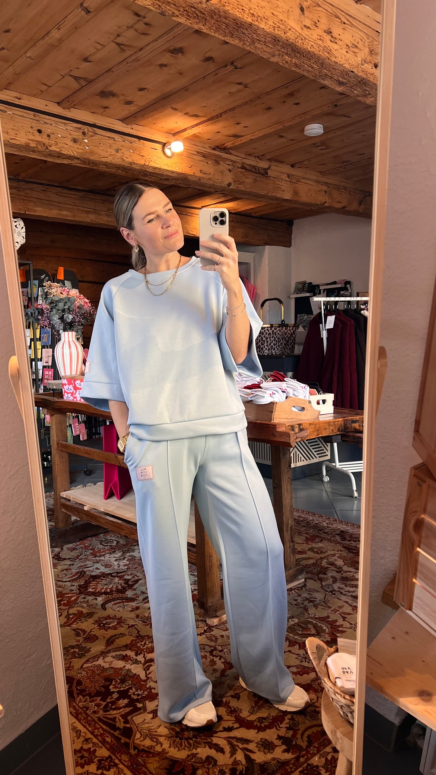 Jogger-Set mit 3/4-Arm – Made in Italy