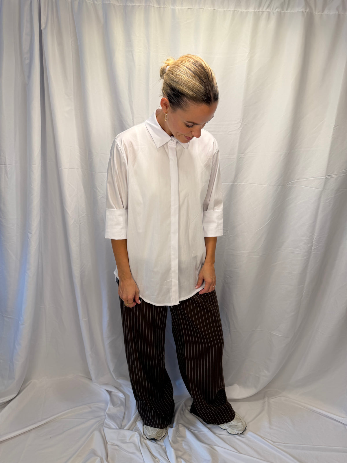 Long Bluse – Vokuhila Schnitt