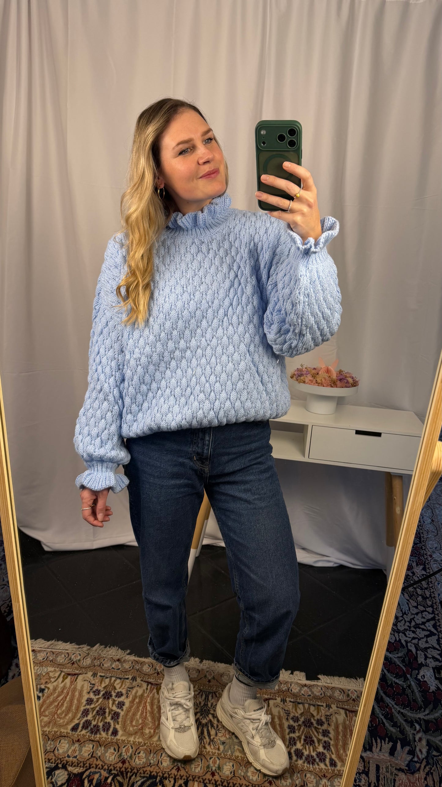 Rüschenstrick Pulli