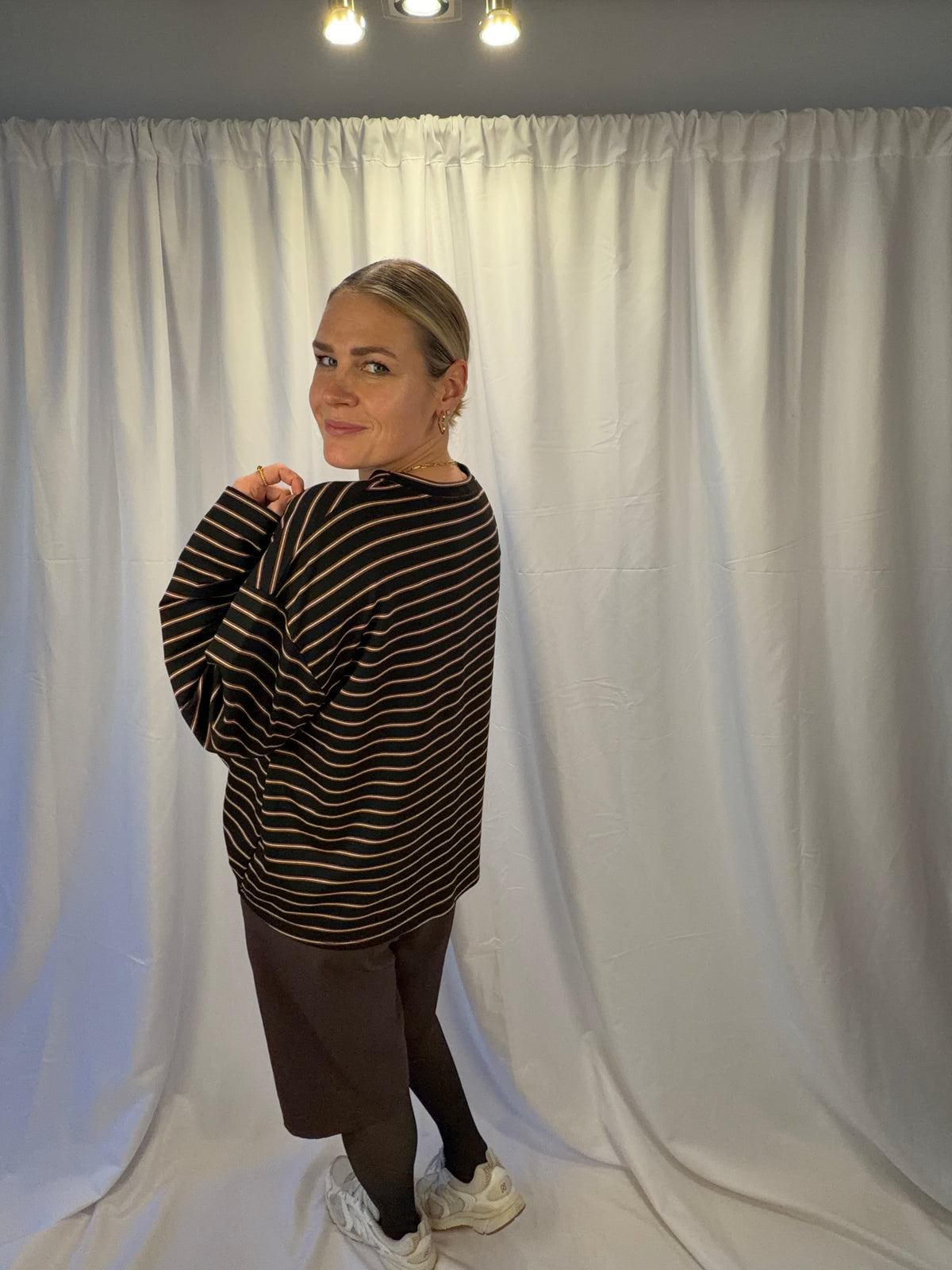 Striped Love – Oversized Longsleeve | One Size