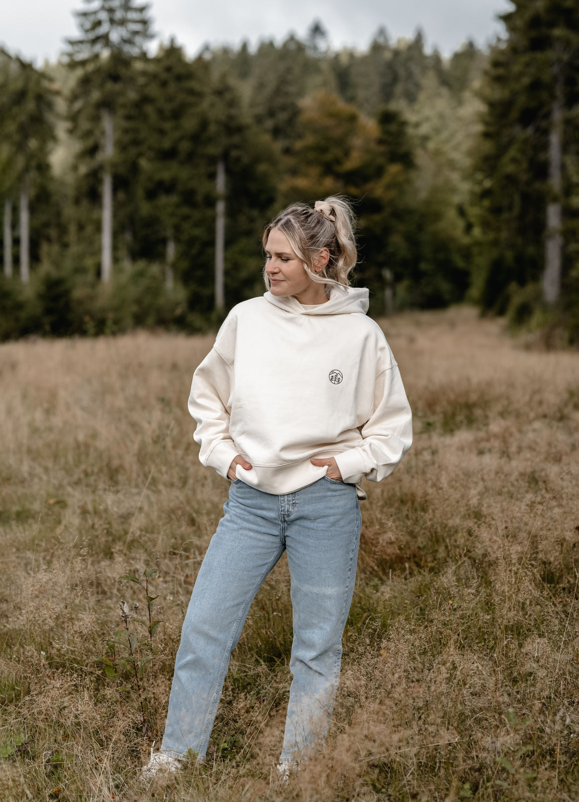 Woidlogo Unisex Hoodie - Natural