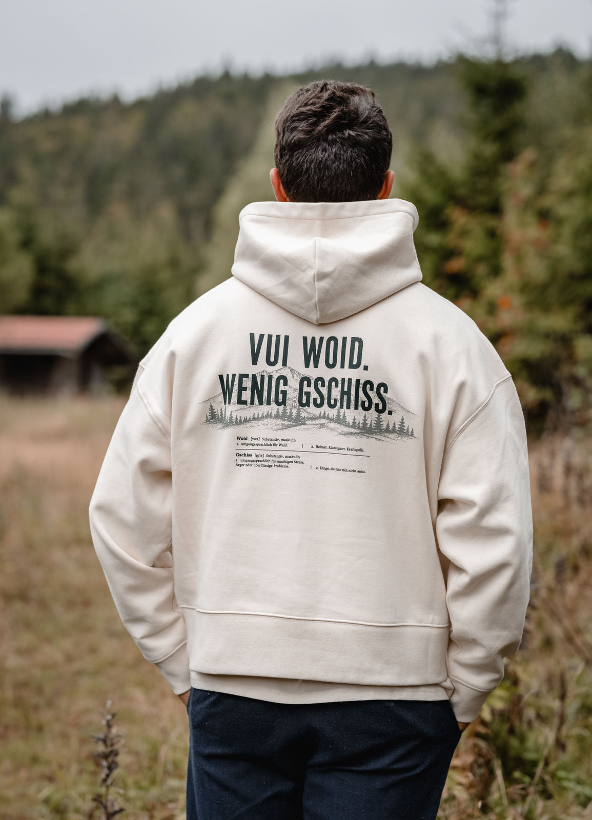 Woidlogo Unisex Hoodie - Natural