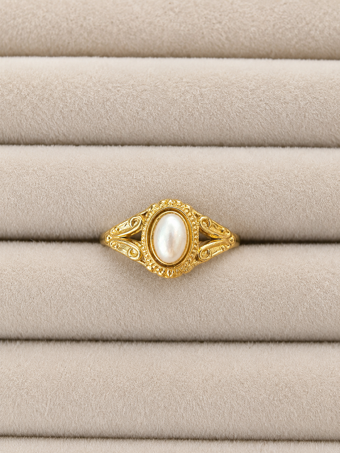 Vintage Perlenring