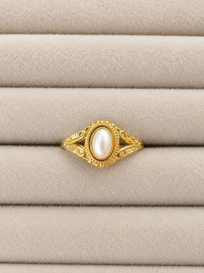 Vintage Perlenring
