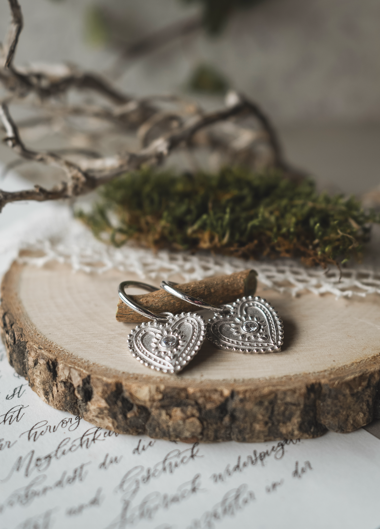 Lebkuchen Herz Kreolen