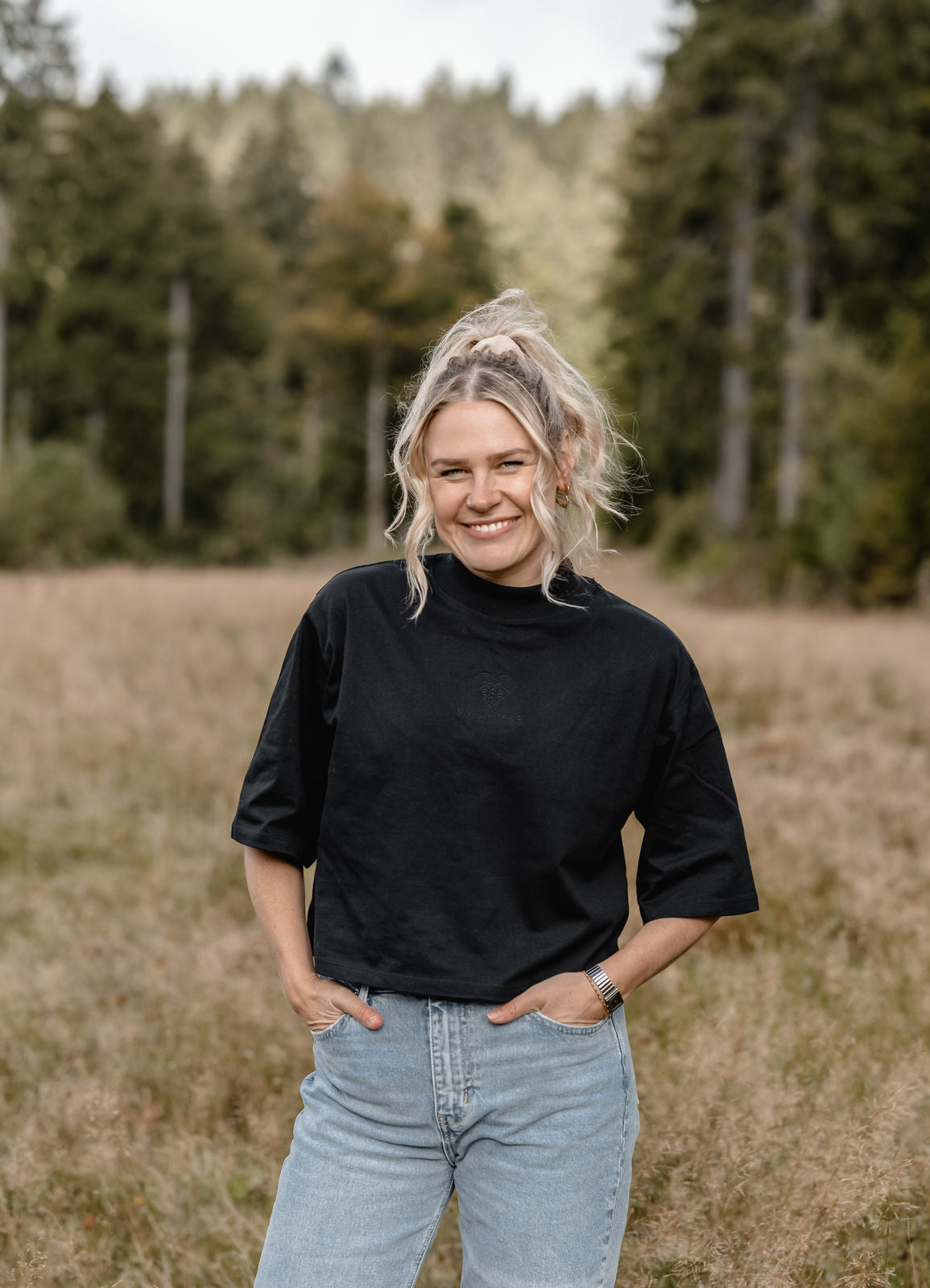 Waldliebe Women Shirt – Black