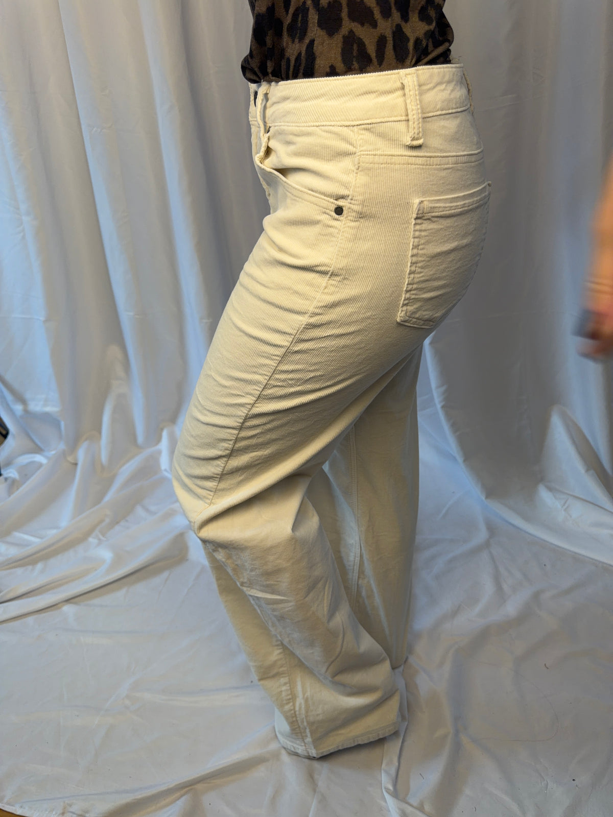 Wide Leg Cordhose