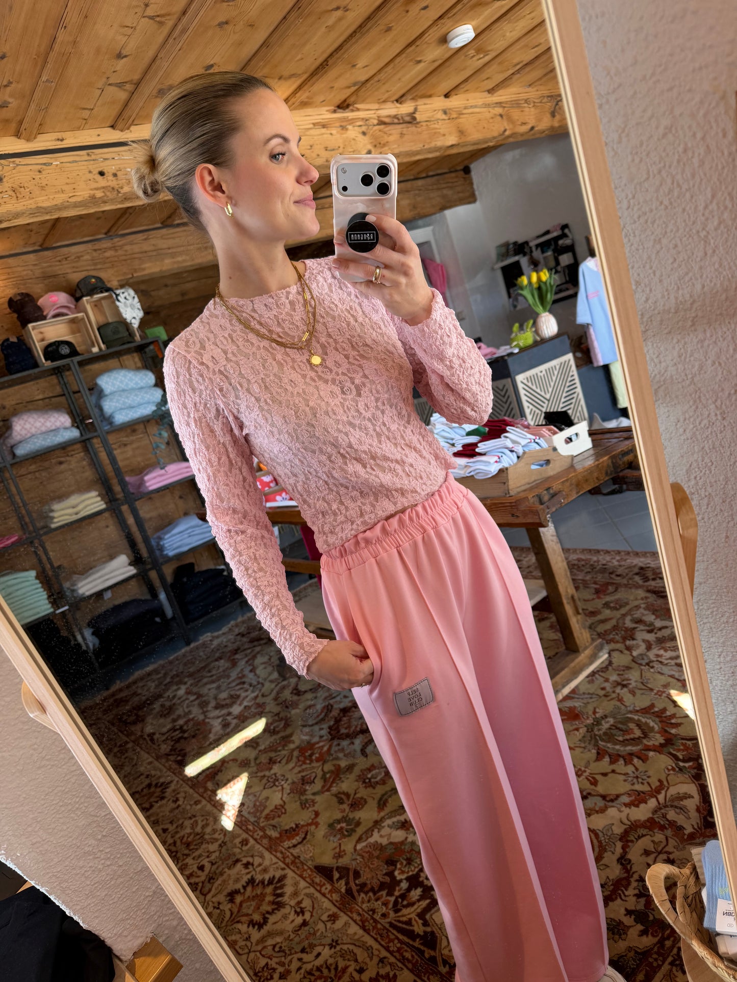Mesh Lace Top