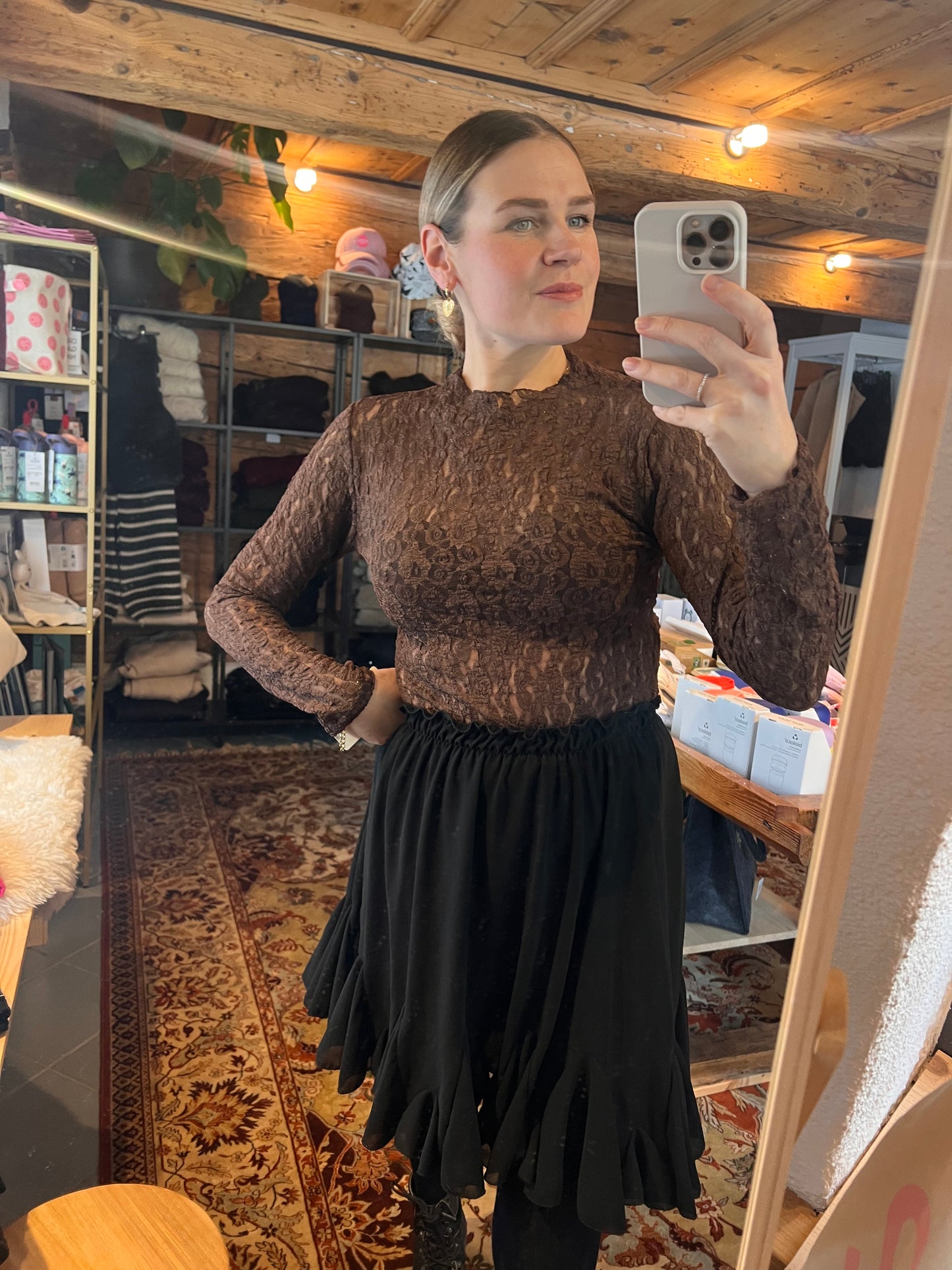 Mesh Lace Top