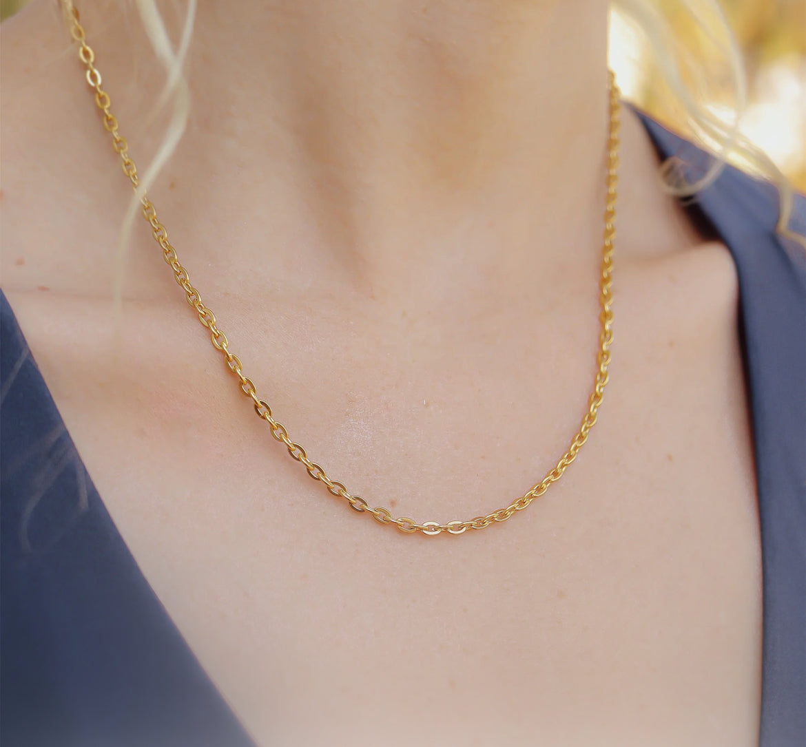 Ovale Gliederkette
