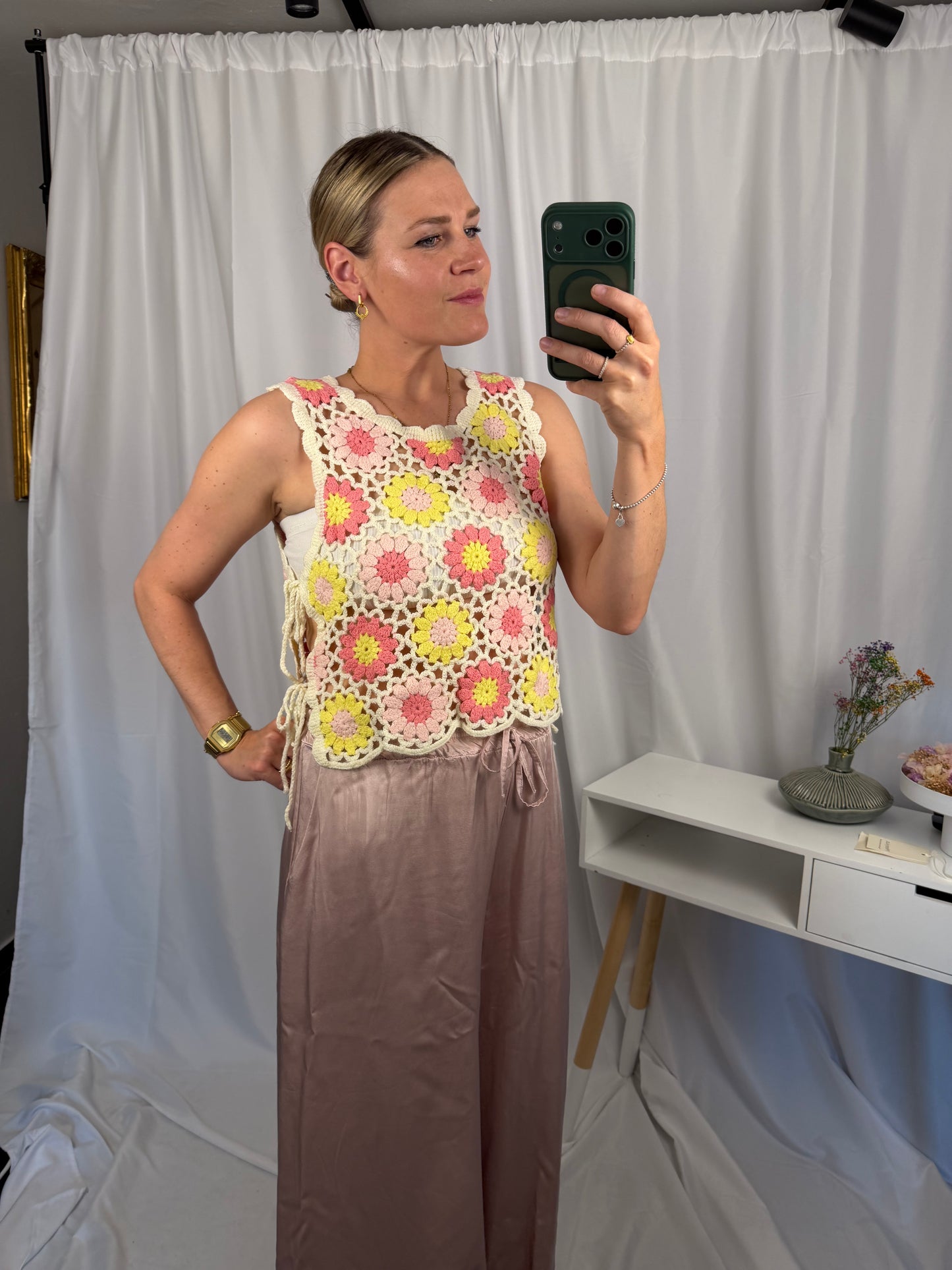 Häkelshirt Flower