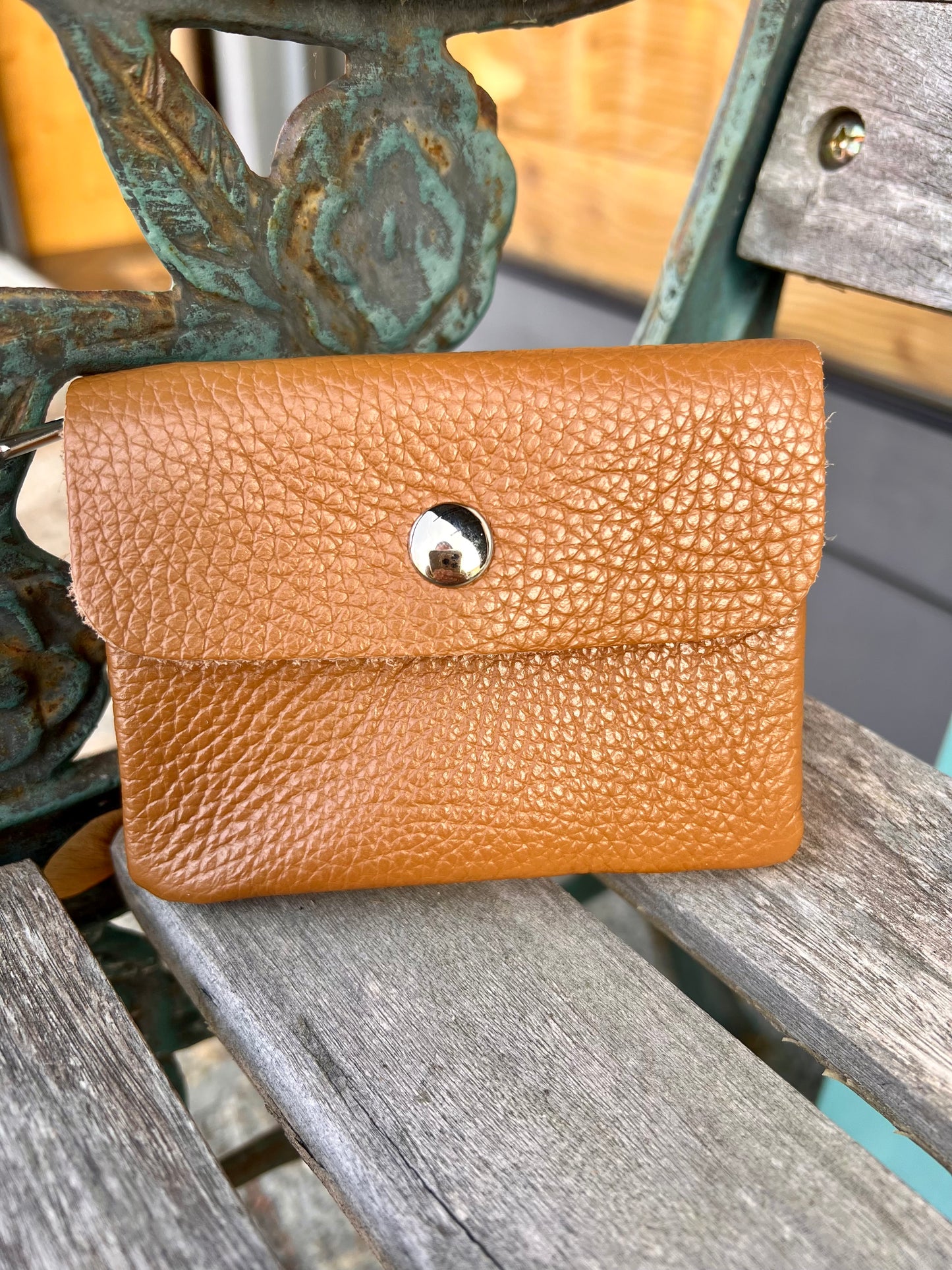 Leder Geldbörse klein