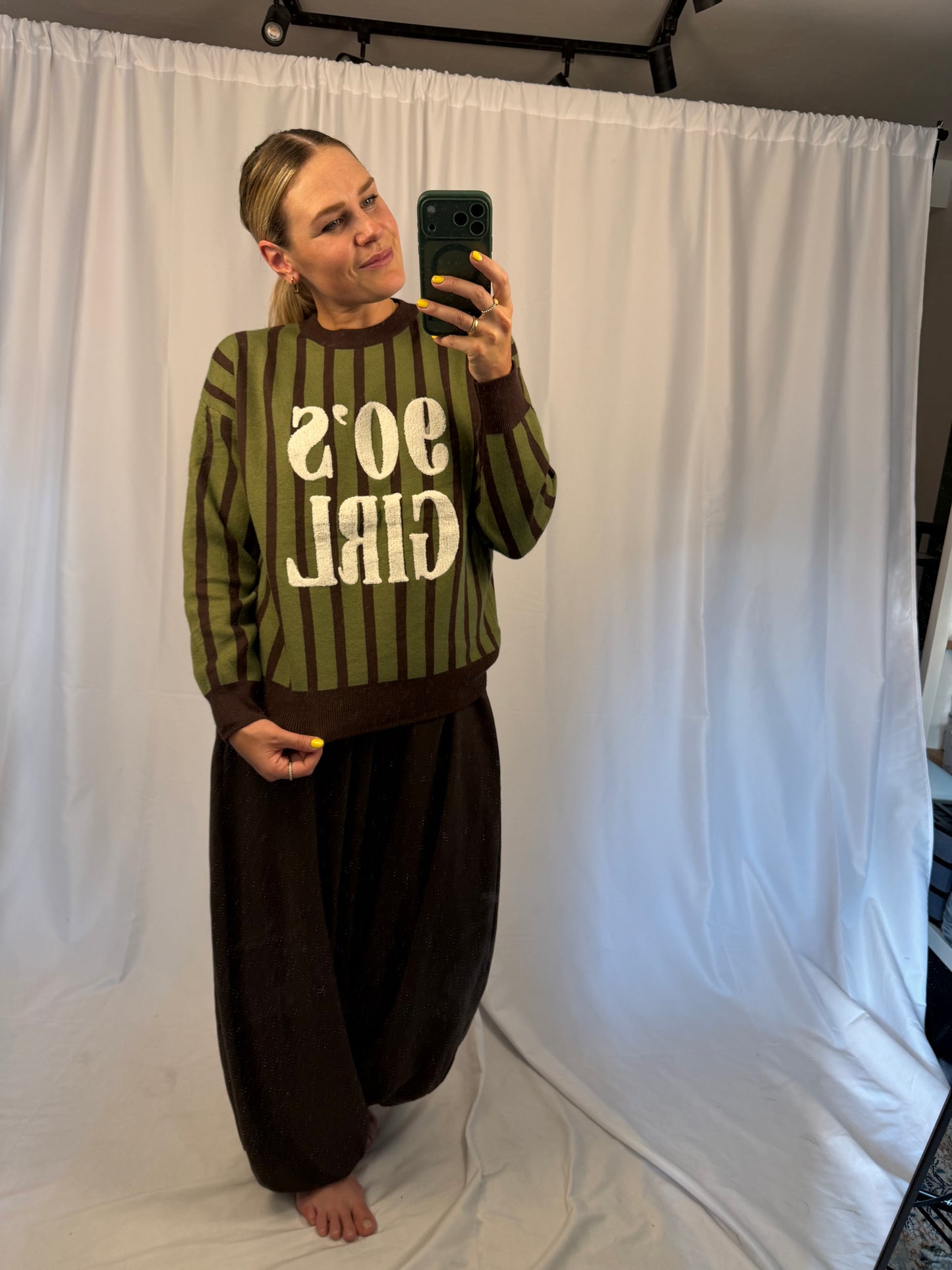 90’s Girl Strickpullover