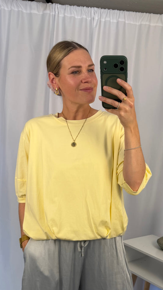 Puffy Baumwollshirt