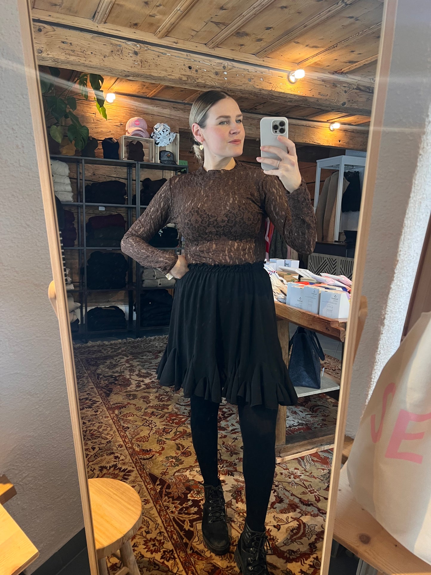 Mesh Lace Top