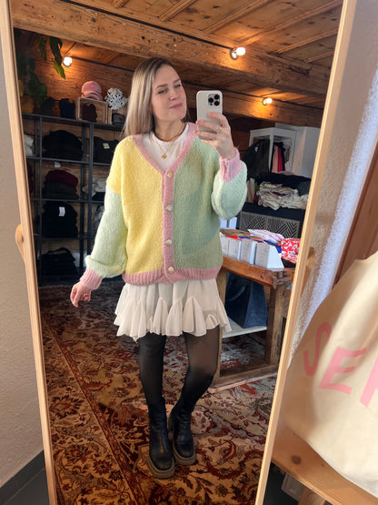 Patchwork Cardigan