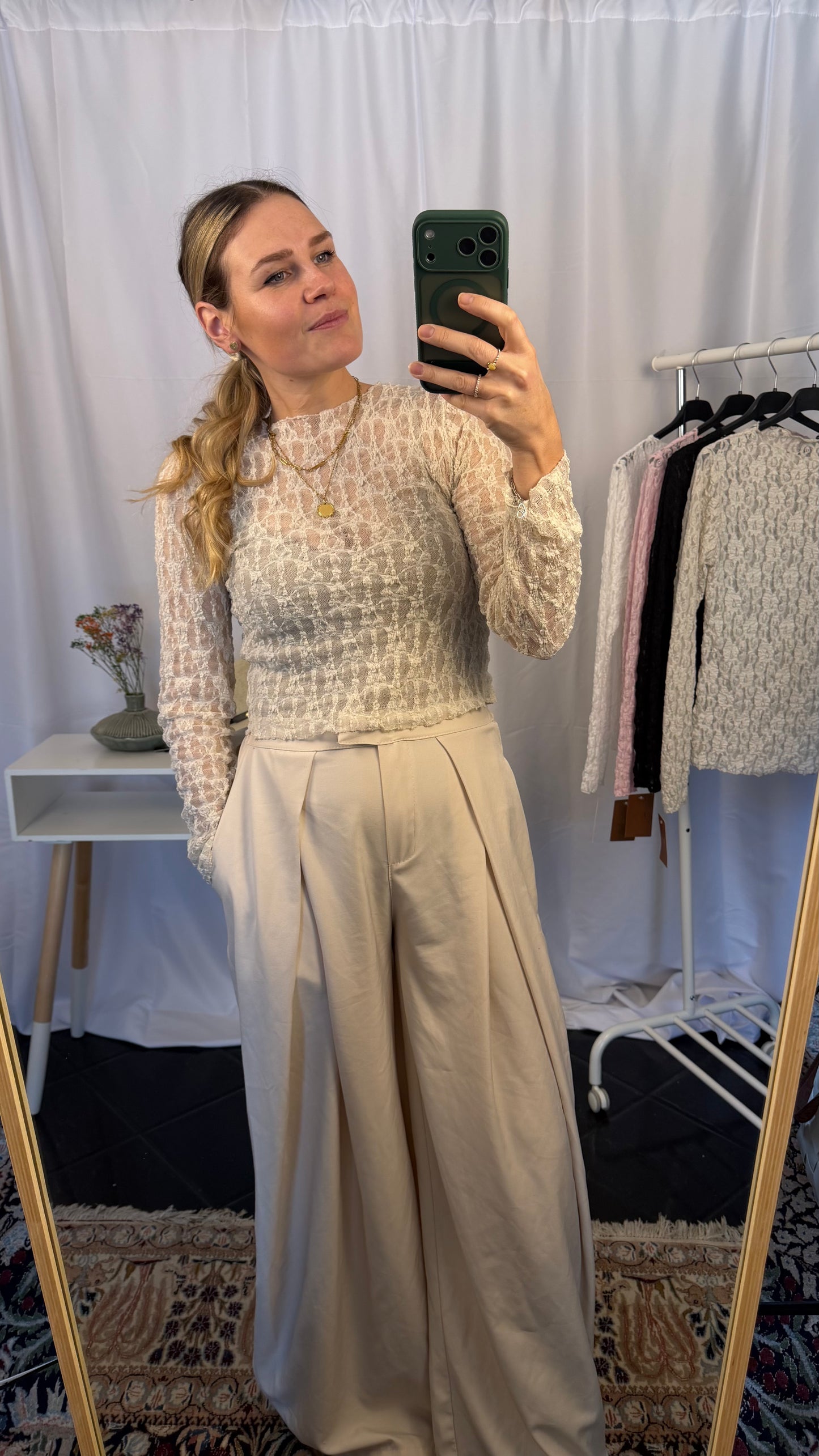 Mesh Lace Top