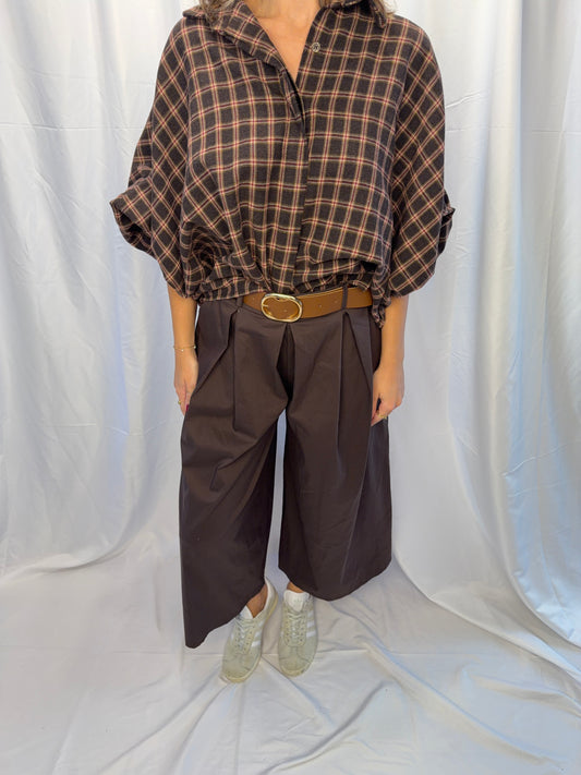 Culotte Hose Onesize mit Gürtel
