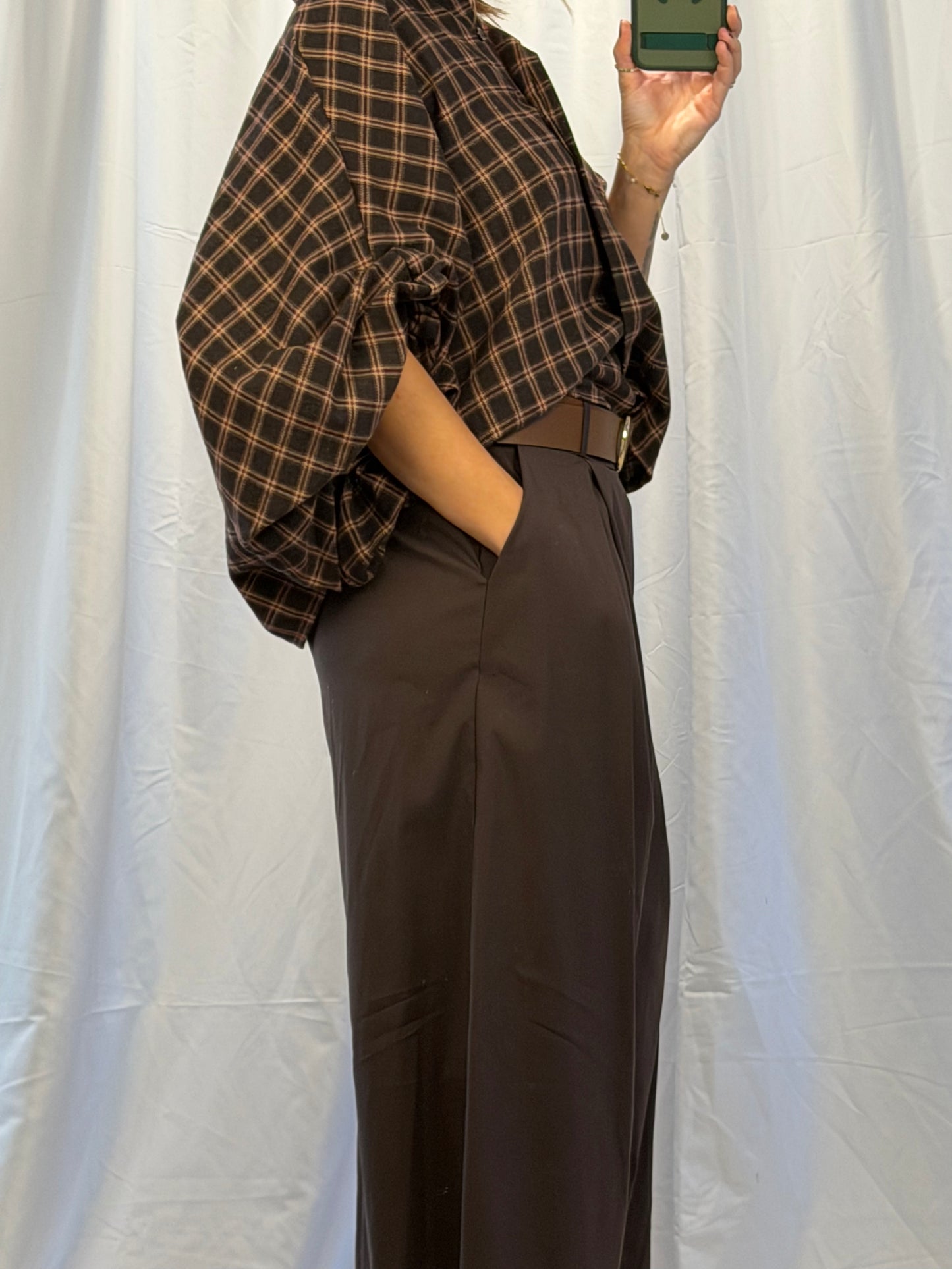Culotte Hose Onesize mit Gürtel