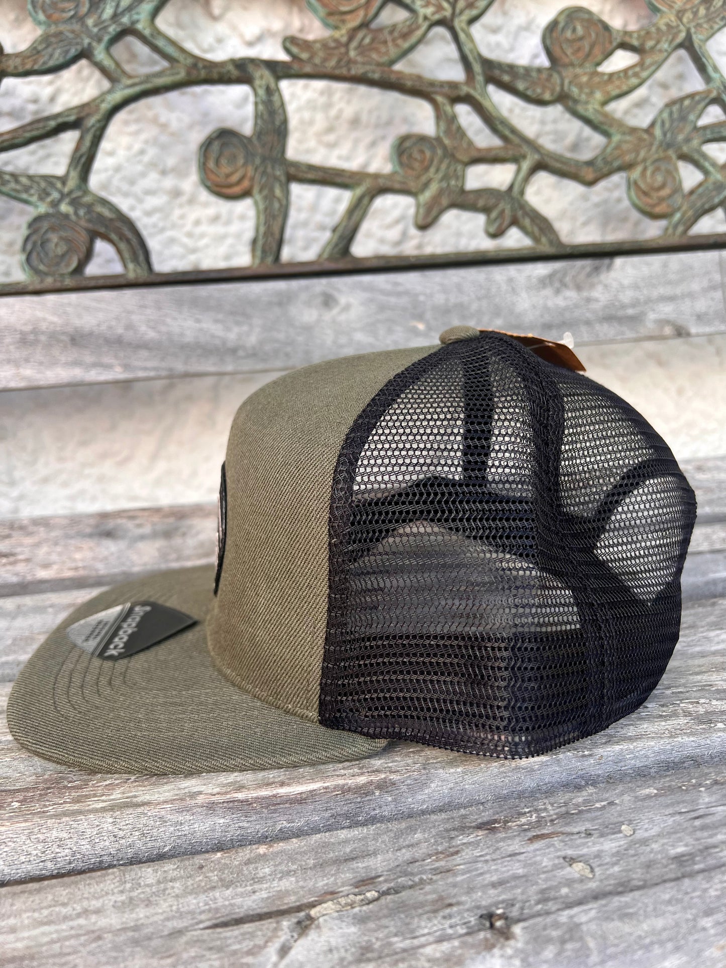 Woidlogo Snapback grün