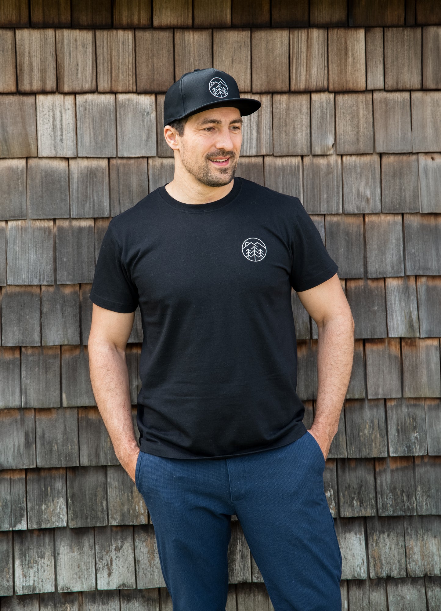 Woidlogo Shirt schwarz
